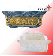 Khuôn Làm Chậu Xi Măng Chữ Nhật 70 Việt Nam | Công CNC