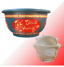 Khuôn Chậu Cảnh Tròn 50 Tết Không Chân Đôn